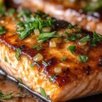 Salmon with Brown Sugar Garlic Glaze