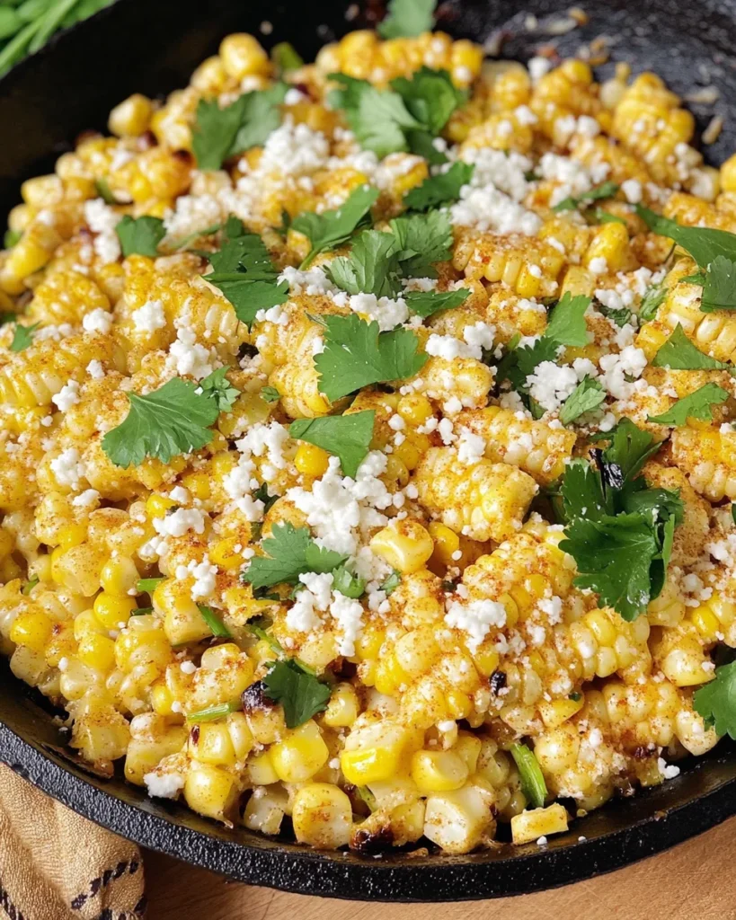 Skillet Mexican Street Corn