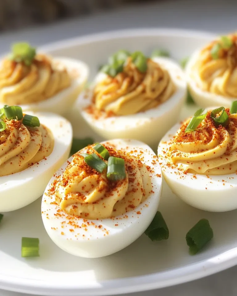 Spicy Bayou Deviled Eggs
