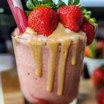 Strawberry Peanut Butter Smoothie