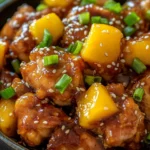 Sweet & Savory Asian Mango Glazed Chicken