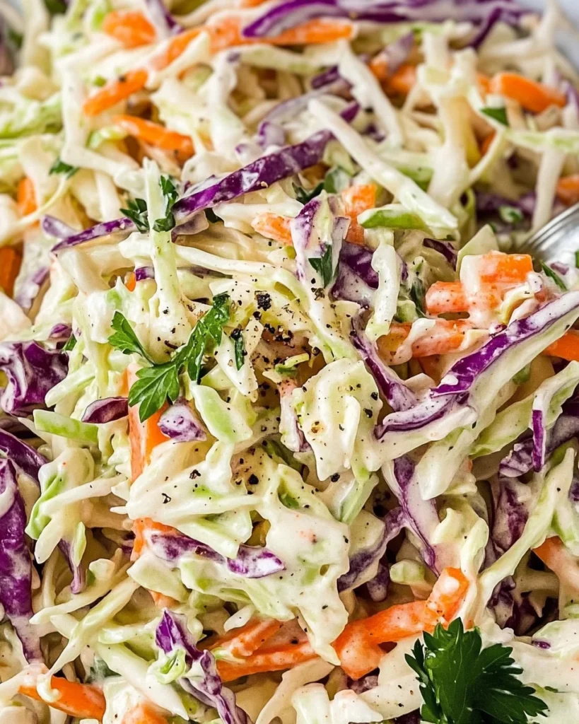 Sweet and Tangy Coleslaw Recipe