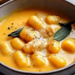 Tasty Pumpkin Gnocchi Soup