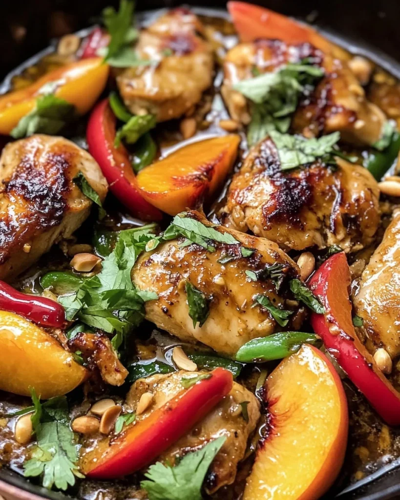Thai Peach Chicken