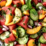 The Peach Watermelon Salad That Tastes Like Summer