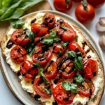 Three-Cheese Tomato Bruschetta Dip Recipe