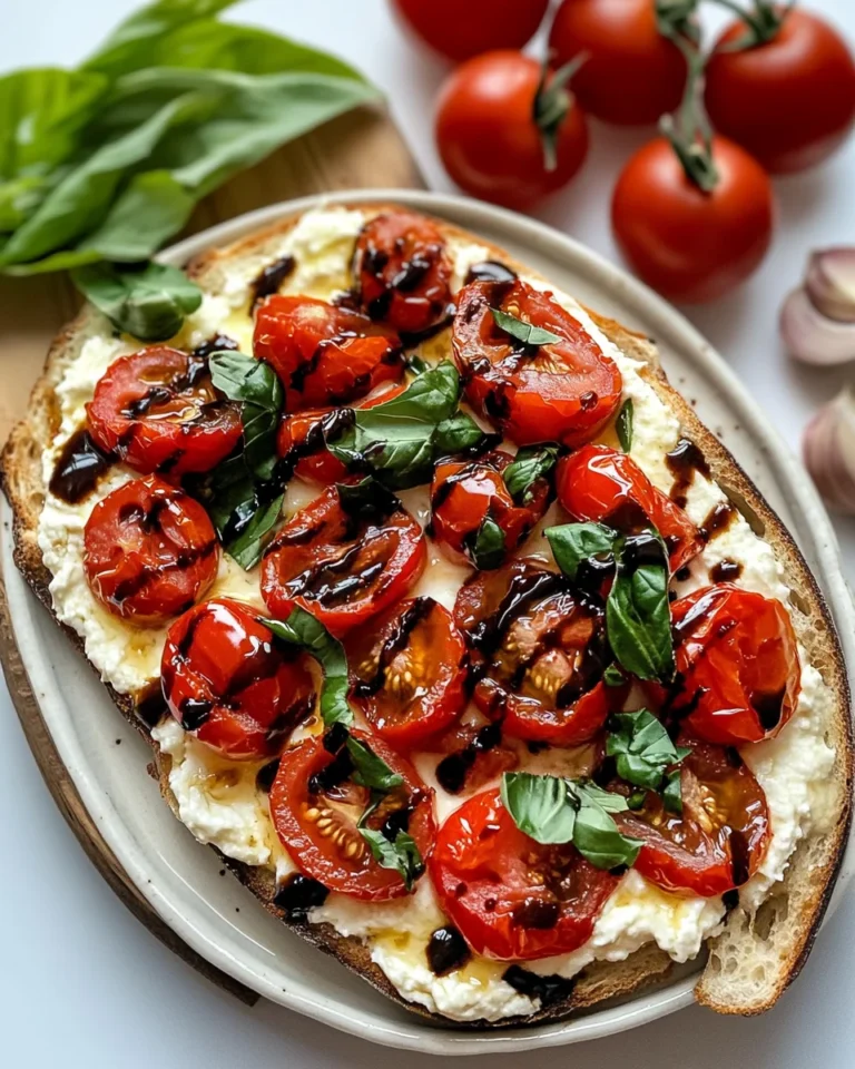 Three-Cheese Tomato Bruschetta Dip Recipe